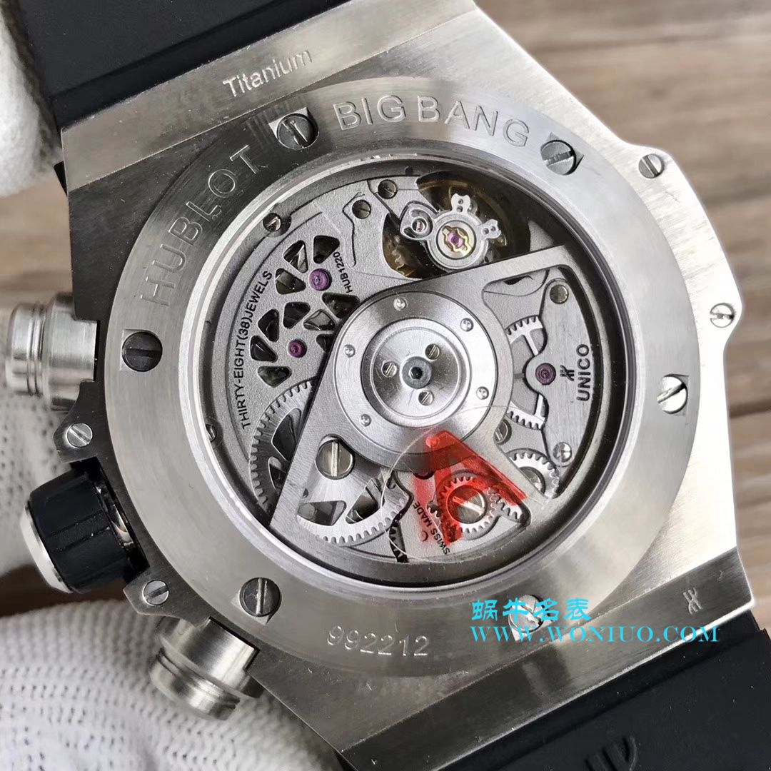 【JB一比一超A高仿手表】 hublot BIG BANG系列411.OX.1180.RX镂空 wrist watch  / YB054
