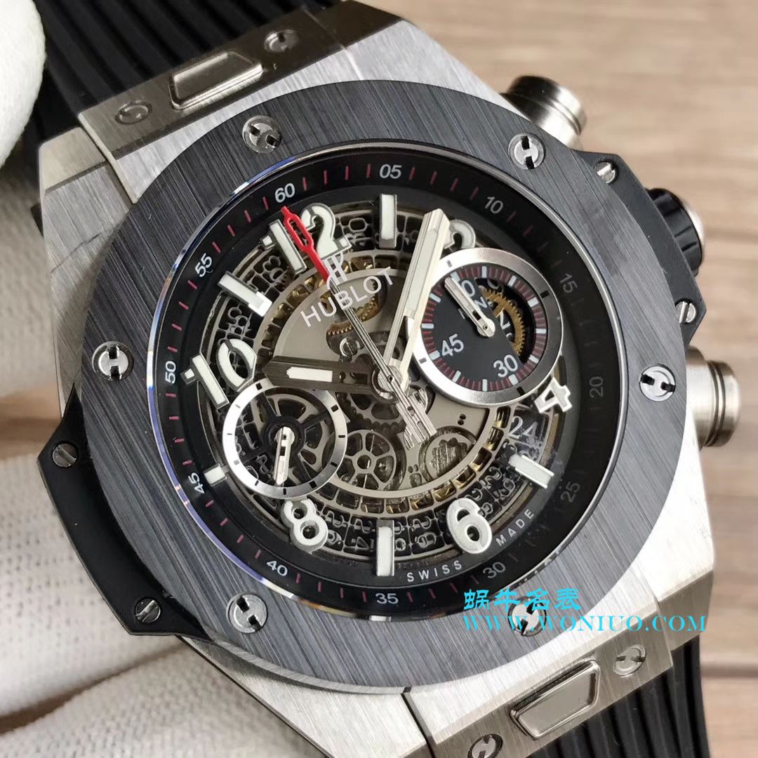 【JB一比一超A高仿手表】 hublot BIG BANG系列411.OX.1180.RX镂空 wrist watch  / YB054