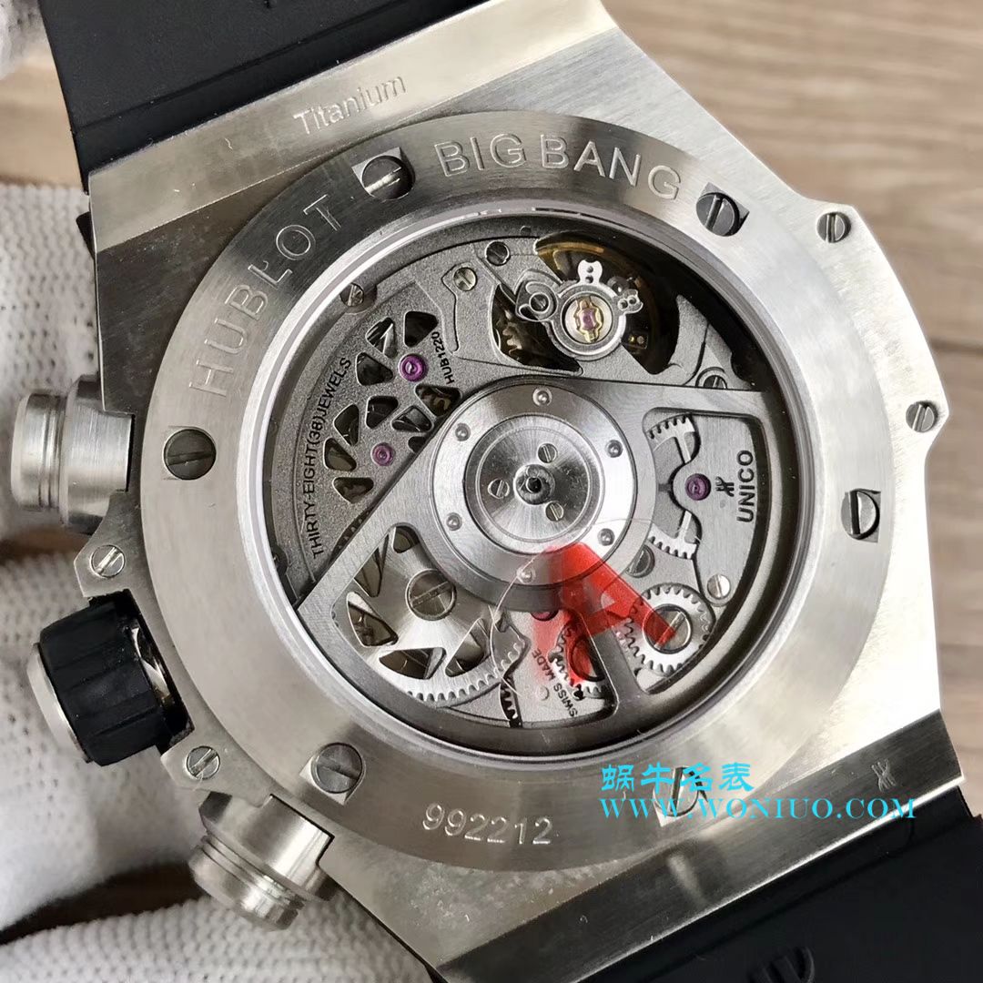 【JB一比一超A高仿手表】 hublot BIG BANG系列411.OX.1180.RX镂空 wrist watch  / YB054