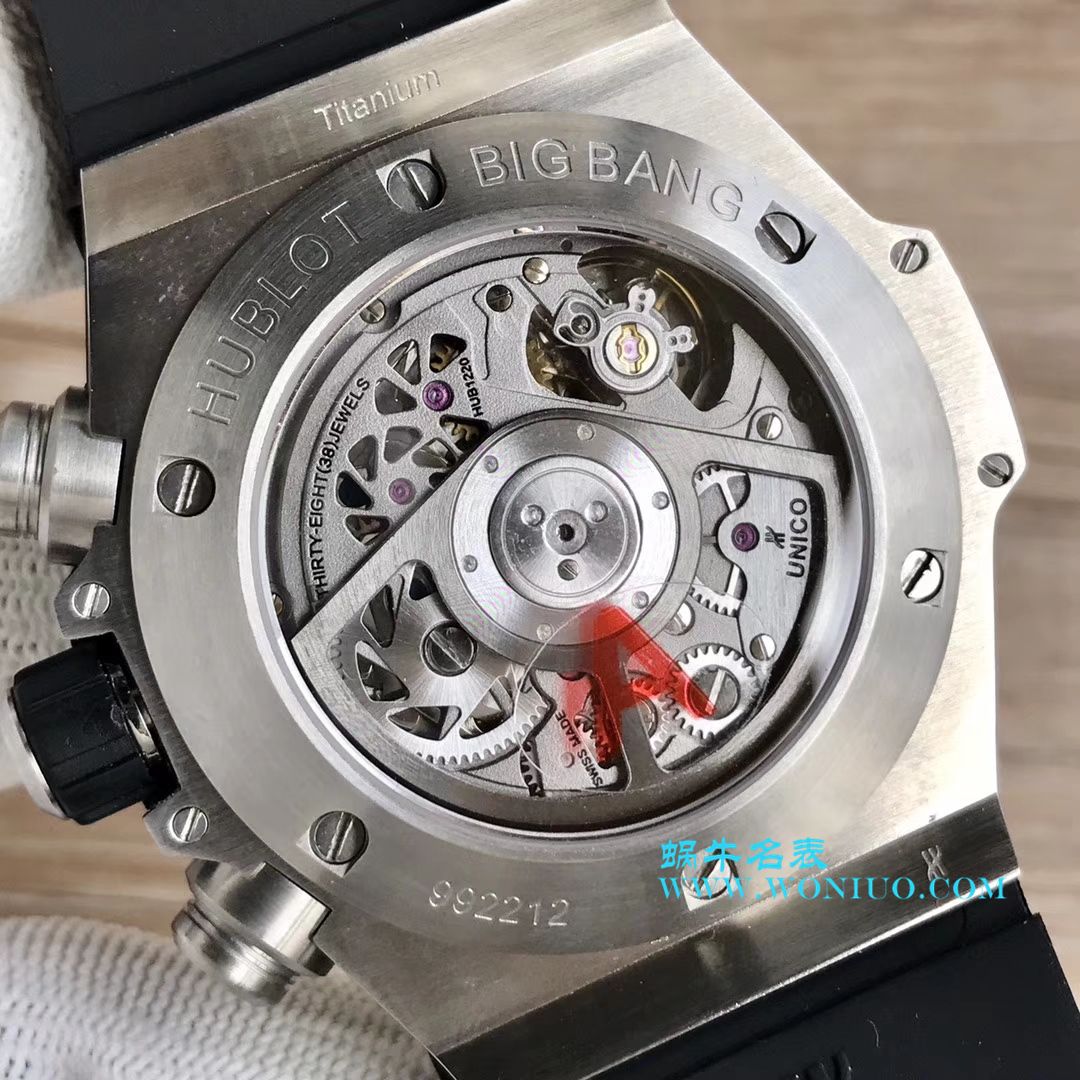 【JB一比一超A高仿手表】 hublot BIG BANG系列411.OX.1180.RX镂空 wrist watch  / YB054