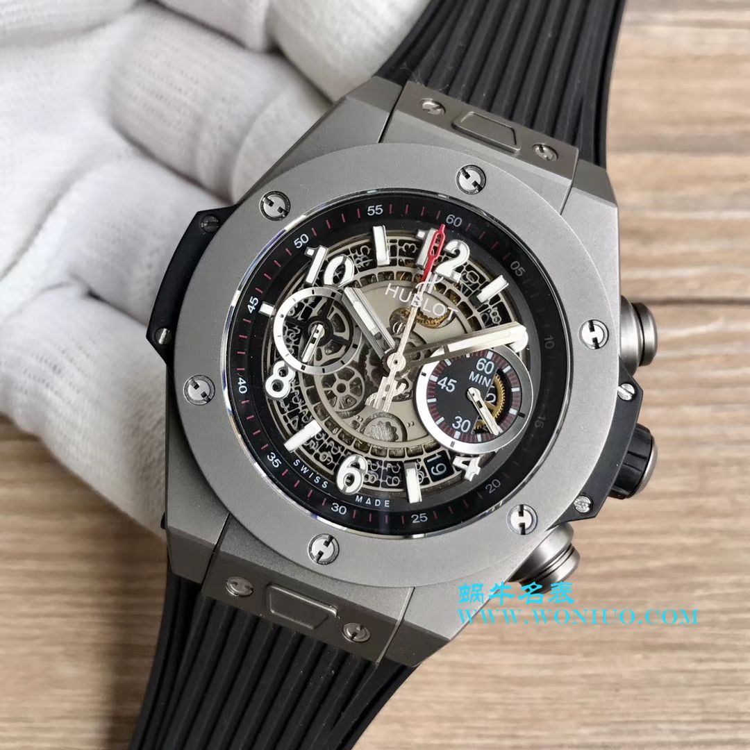 【JB一比一超A高仿手表】 hublot BIG BANG系列411.OX.1180.RX镂空 wrist watch  / YB054