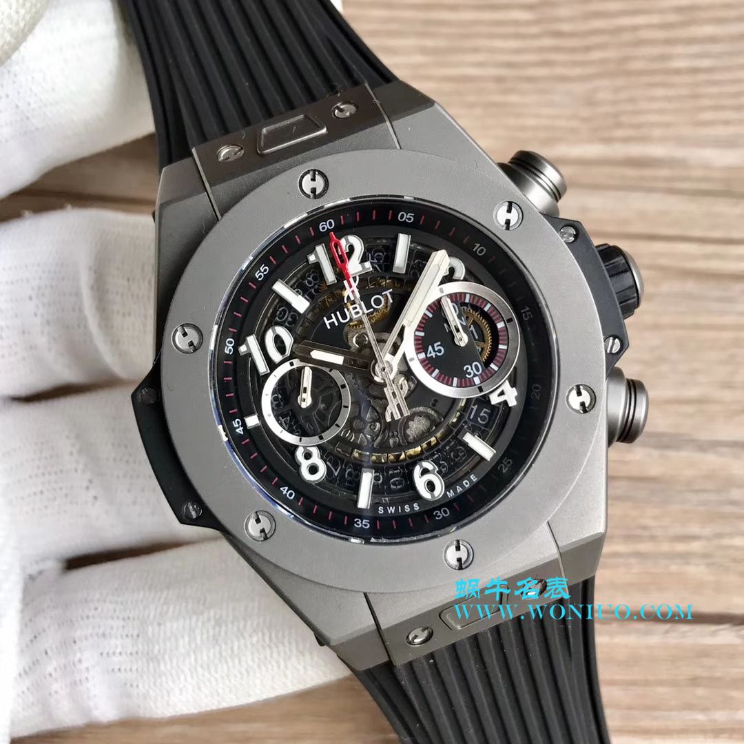 【JB一比一超A高仿手表】 hublot BIG BANG系列411.OX.1180.RX镂空 wrist watch  / YB054