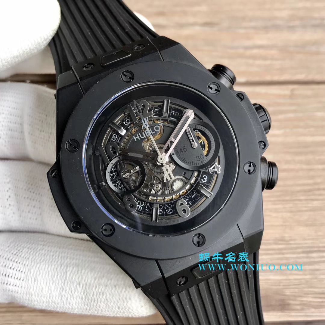 【JB一比一超A高仿手表】 hublot BIG BANG系列411.OX.1180.RX镂空 wrist watch  / YB054