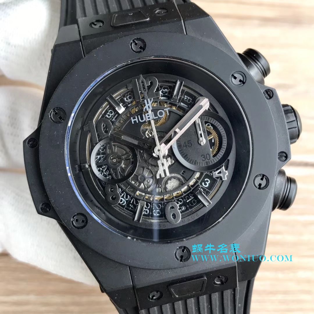 【JB一比一超A高仿手表】 hublot BIG BANG系列411.OX.1180.RX镂空 wrist watch  / YB054