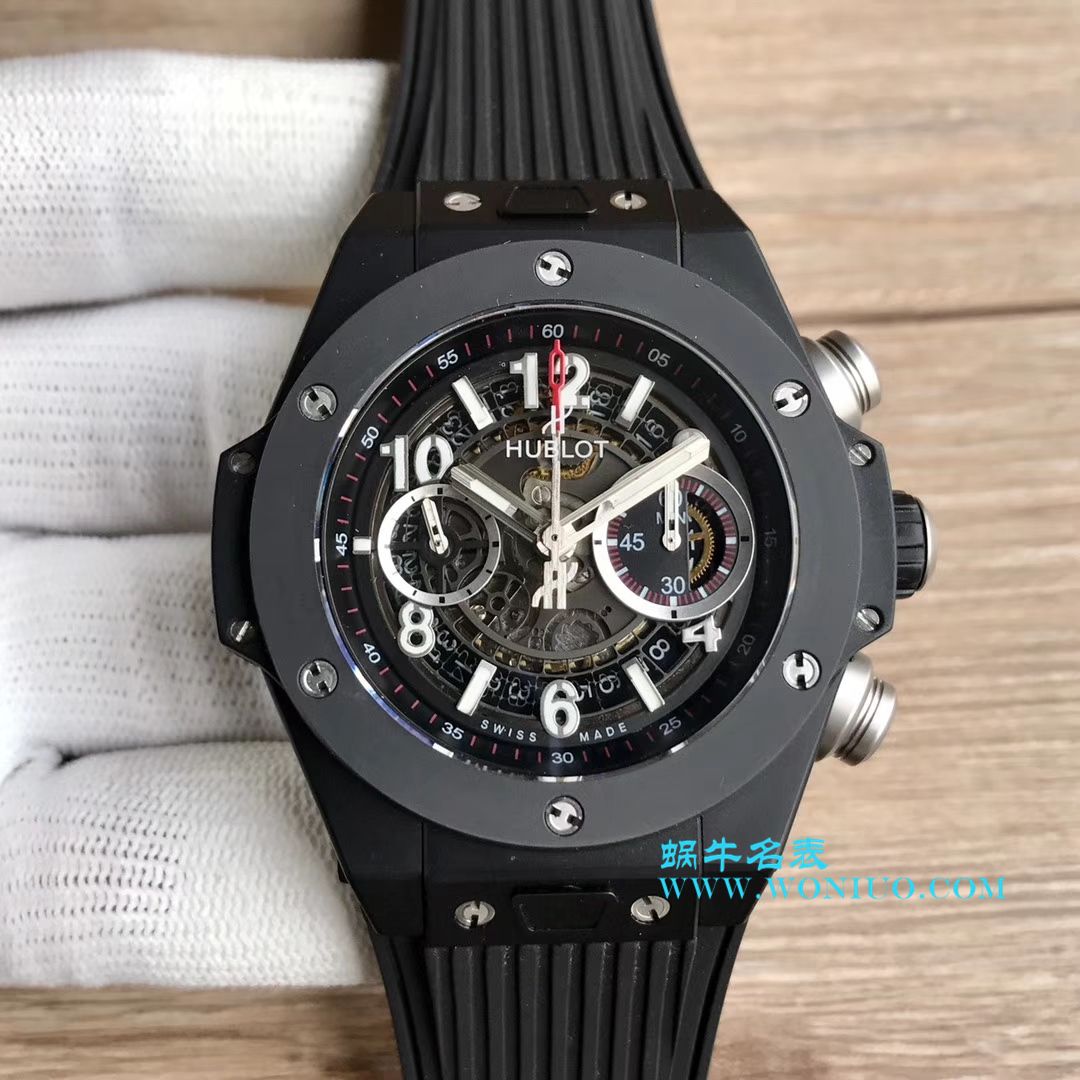 【JB一比一超A高仿手表】 hublot BIG BANG系列411.OX.1180.RX镂空 wrist watch  / YB054