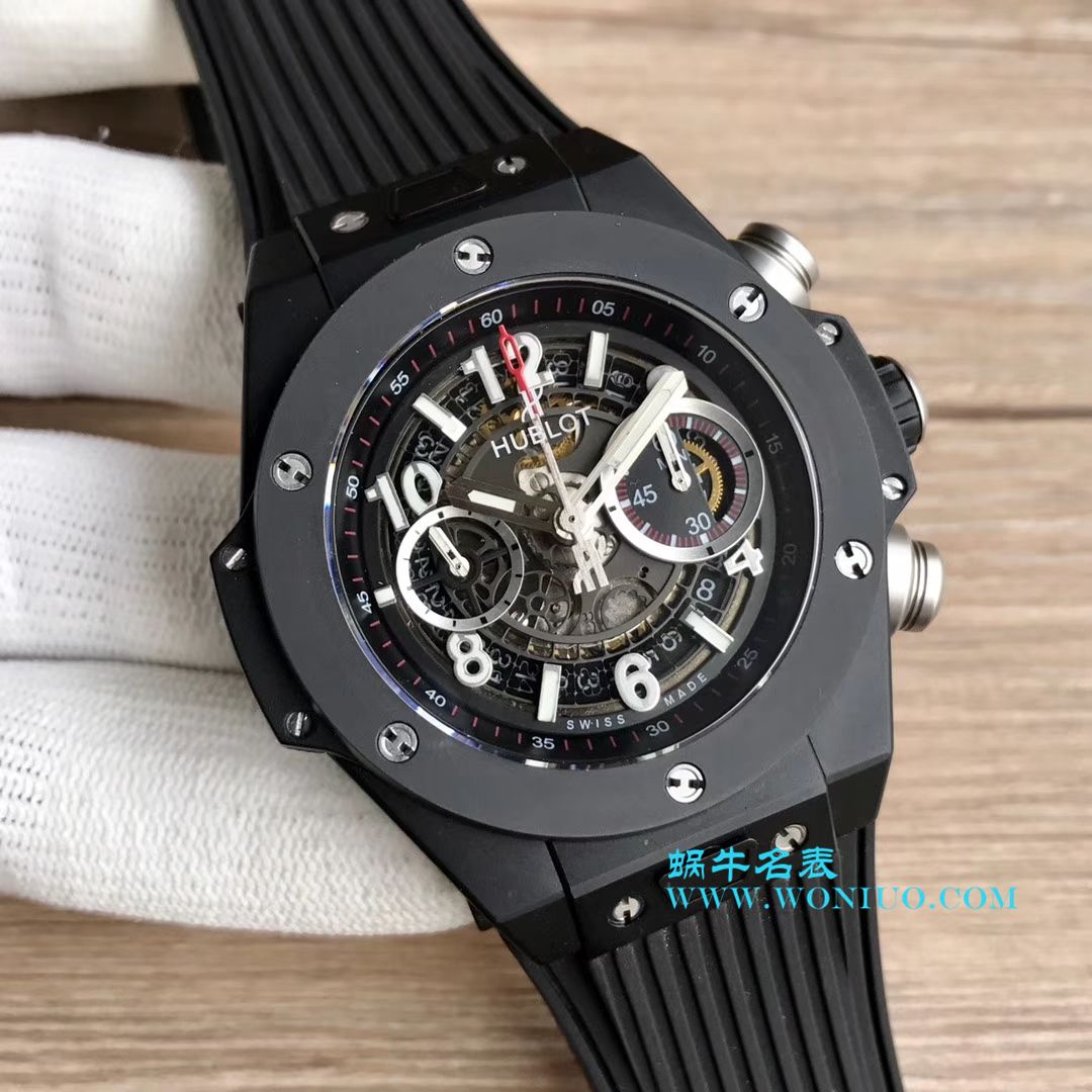 【JB一比一超A高仿手表】 hublot BIG BANG系列411.OX.1180.RX镂空 wrist watch  / YB054