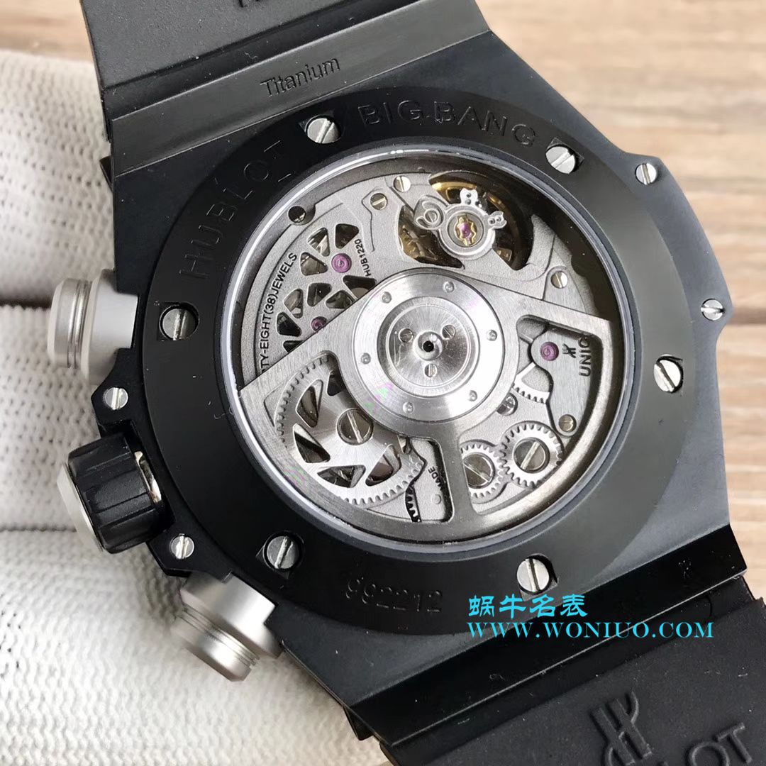 【JB一比一超A高仿手表】 hublot BIG BANG系列411.OX.1180.RX镂空 wrist watch  / YB054