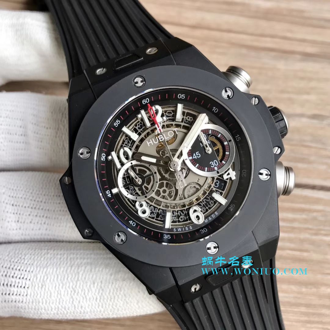 【JB一比一超A高仿手表】 hublot BIG BANG系列411.OX.1180.RX镂空 wrist watch  / YB054