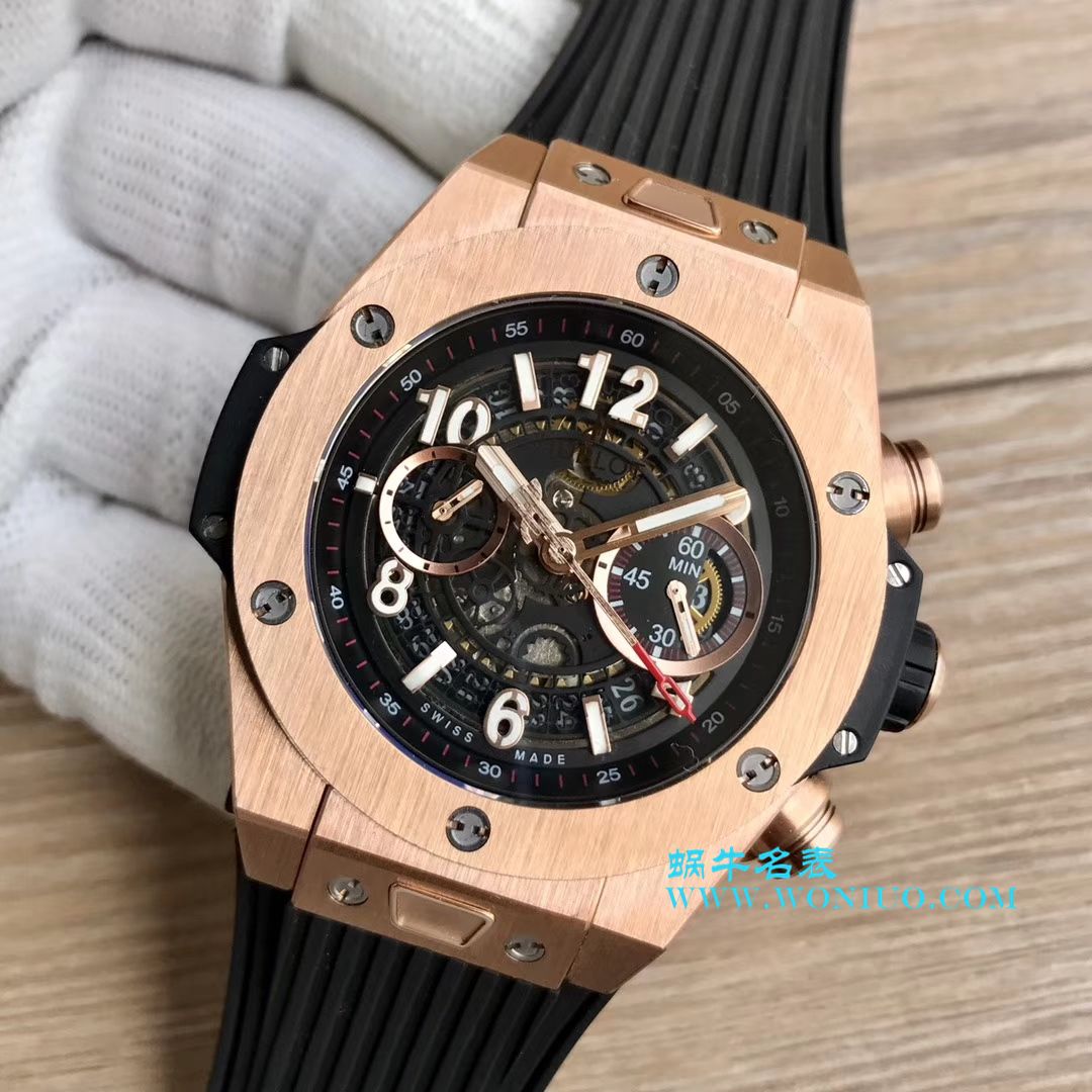 【JB一比一超A高仿手表】 hublot BIG BANG系列411.OX.1180.RX镂空 wrist watch  / YB054