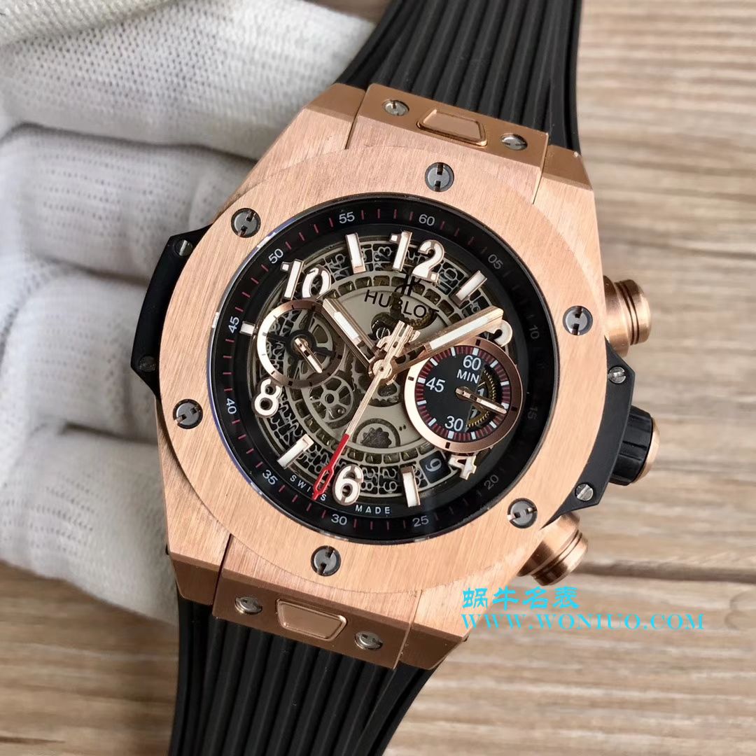 【JB一比一超A高仿手表】 hublot BIG BANG系列411.OX.1180.RX镂空 wrist watch  / YB054