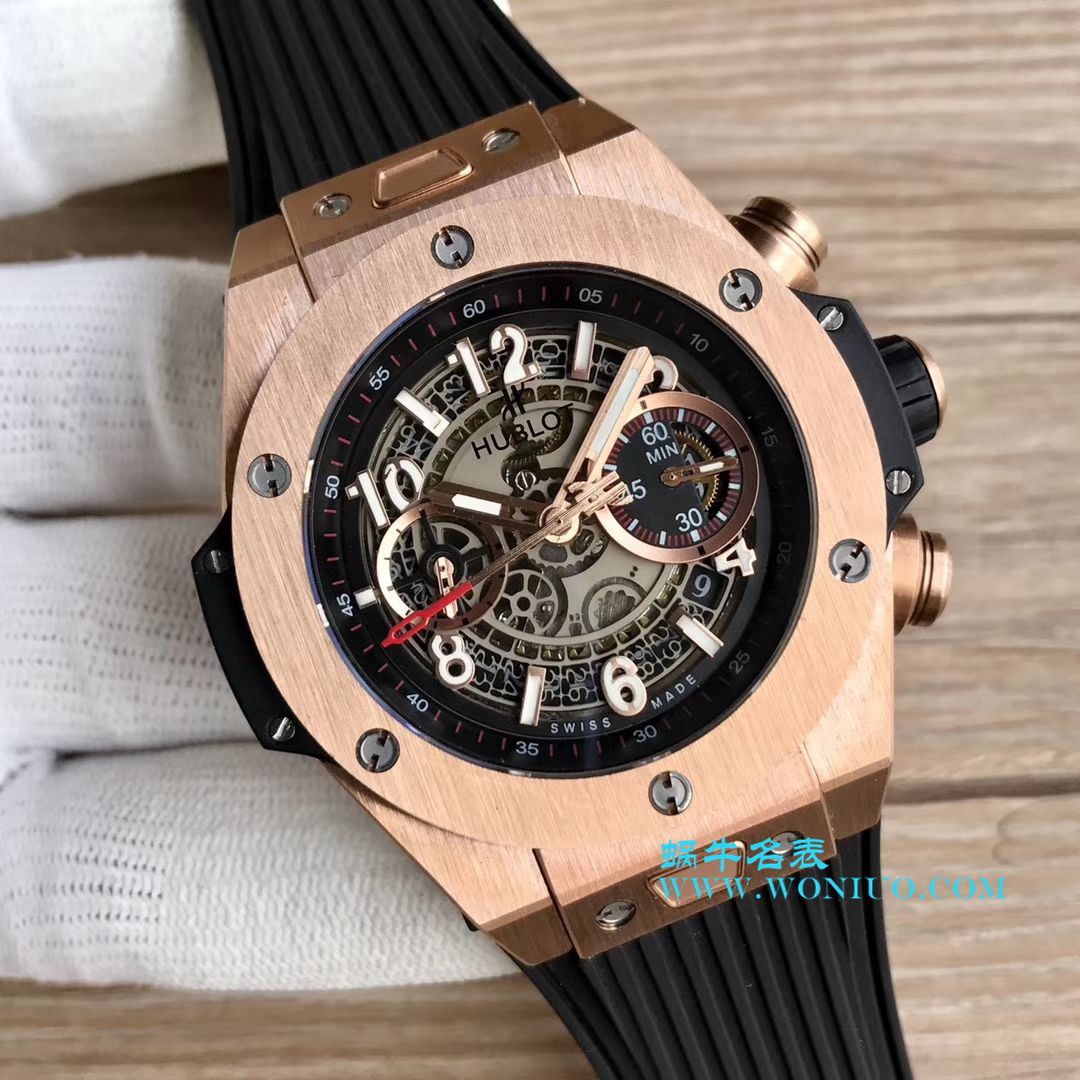 【JB一比一超A高仿手表】 hublot BIG BANG系列411.OX.1180.RX镂空 wrist watch  / YB054