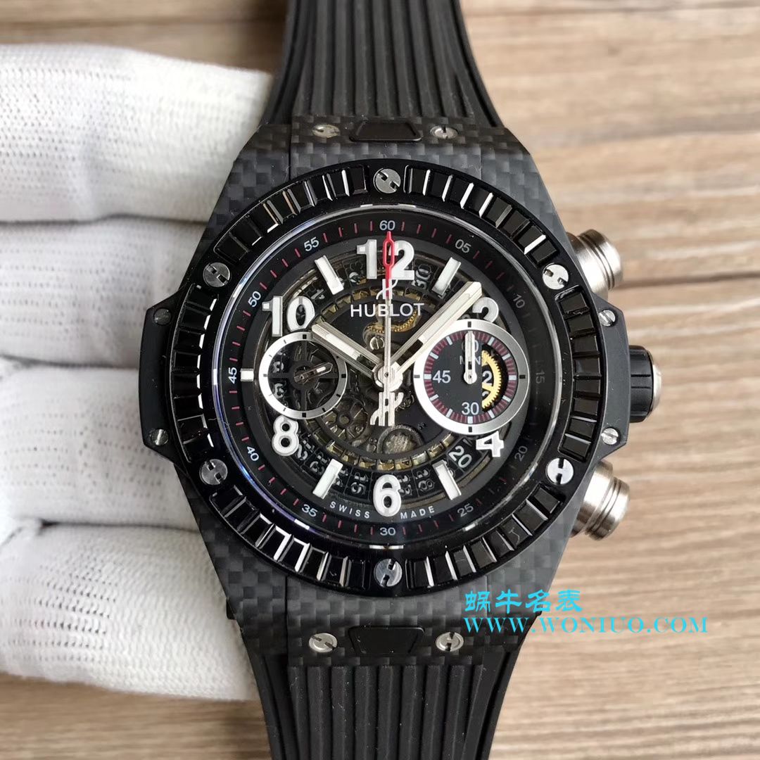 【JB一比一超A高仿手表】 hublot BIG BANG系列411.OX.1180.RX镂空 wrist watch  / YB054