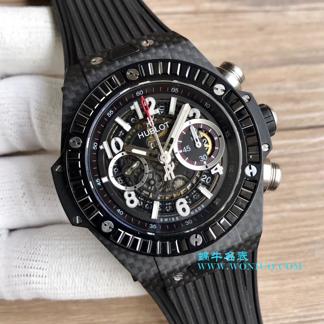 【JB一比一超A高仿手表】 hublot BIG BANG系列411.OX.1180.RX镂空 wrist watch  / YB054