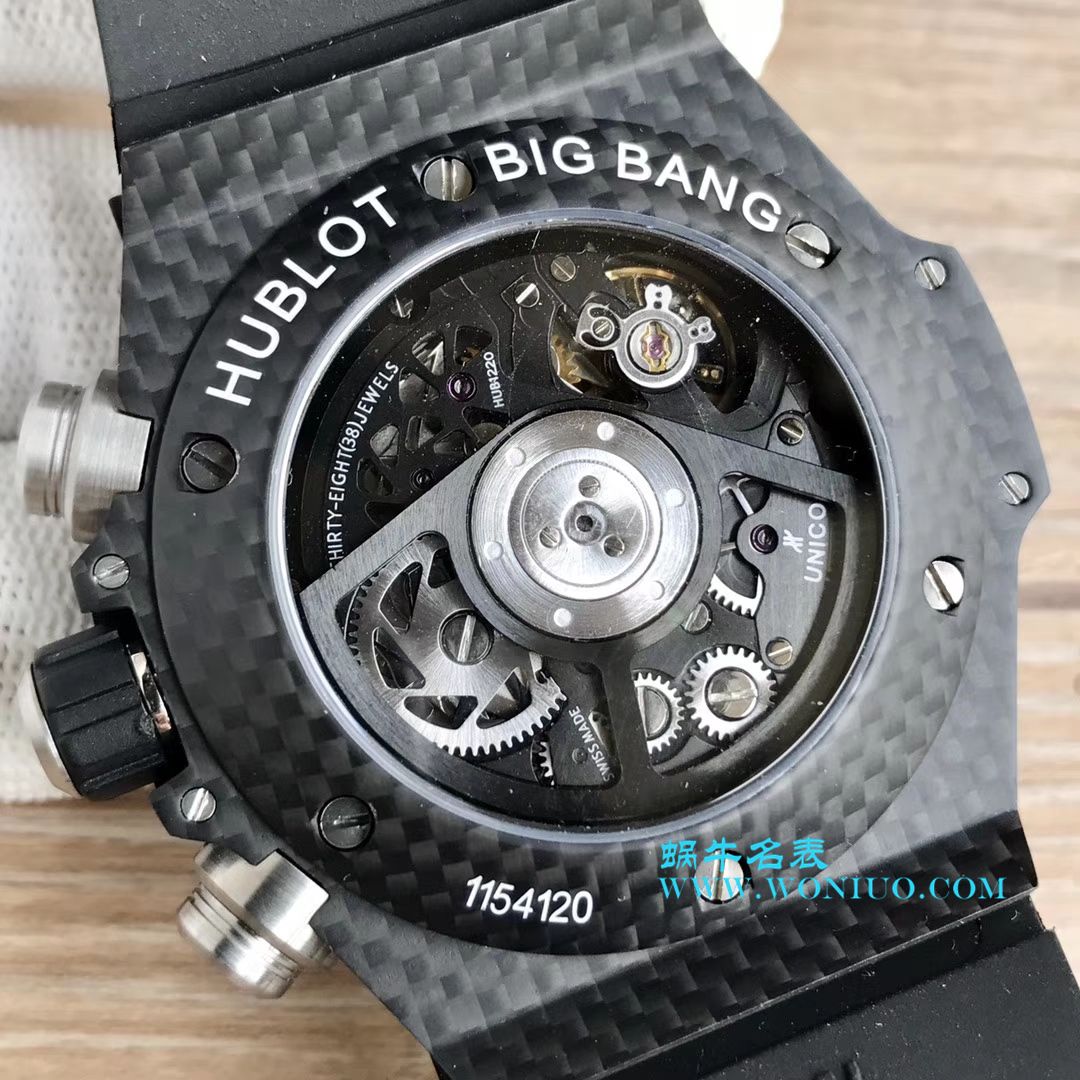 【JB一比一超A高仿手表】 hublot BIG BANG系列411.OX.1180.RX镂空 wrist watch  / YB054