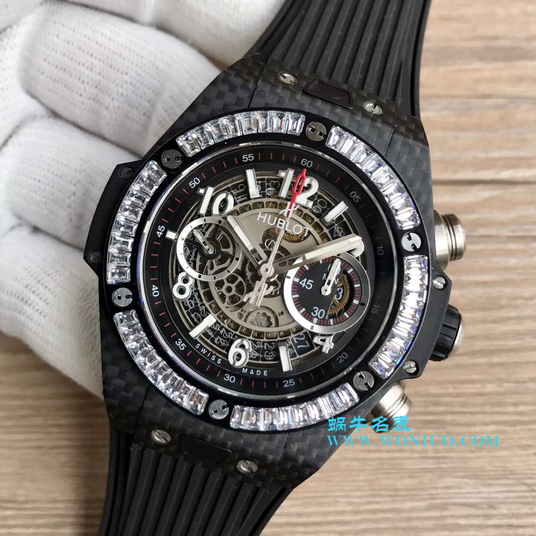 【JB一比一超A高仿手表】 hublot BIG BANG系列411.OX.1180.RX镂空 wrist watch  / YB054