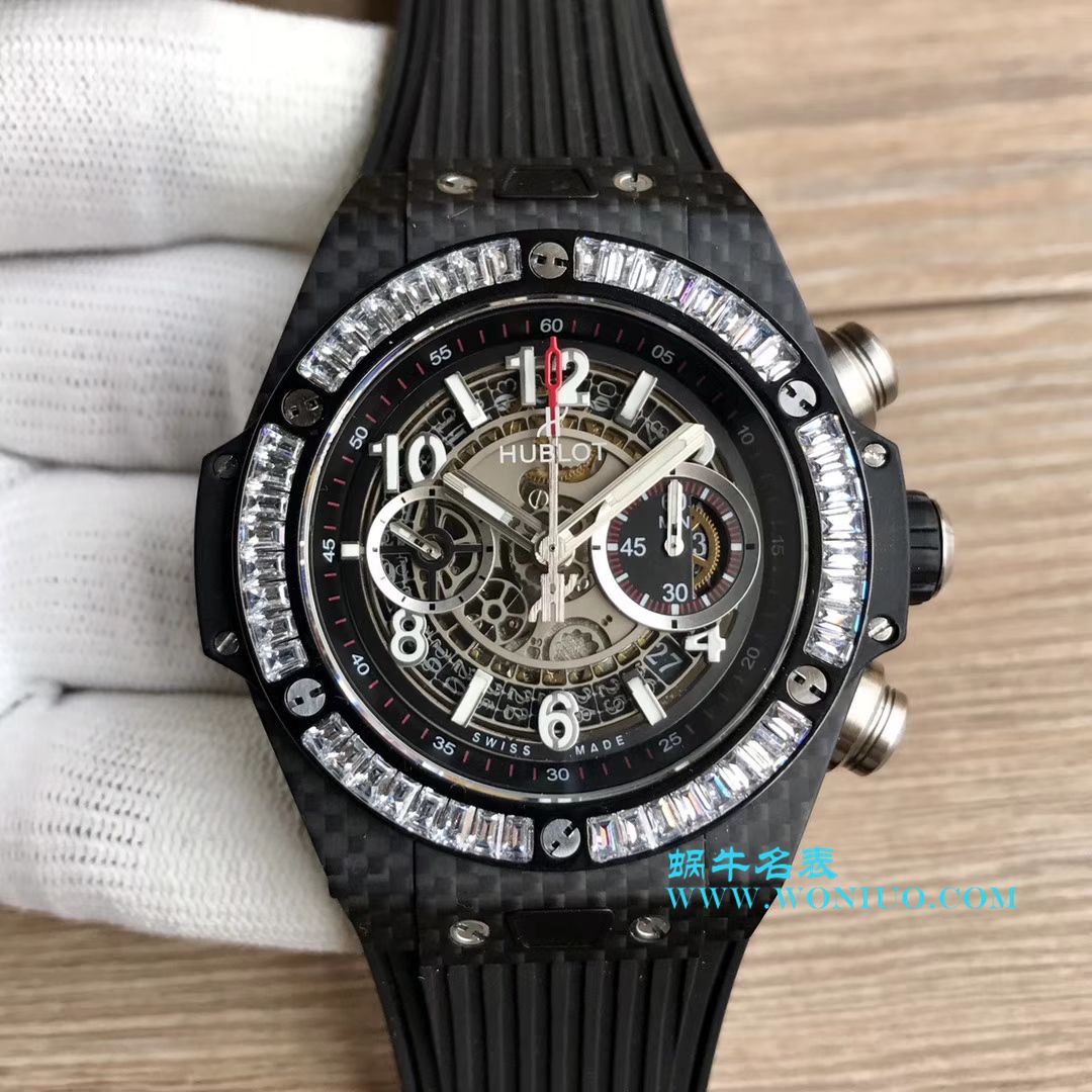 【JB一比一超A高仿手表】 hublot BIG BANG系列411.OX.1180.RX镂空 wrist watch  / YB054