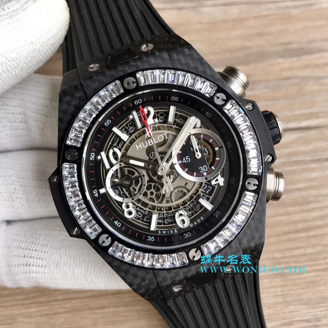 【JB一比一超A高仿手表】 hublot BIG BANG系列411.OX.1180.RX镂空 wrist watch  / YB054