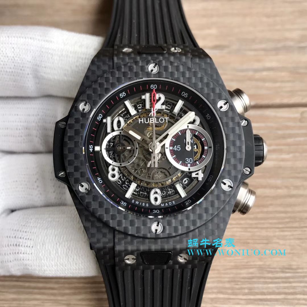 【JB一比一超A高仿手表】 hublot BIG BANG系列411.OX.1180.RX镂空 wrist watch  / YB054