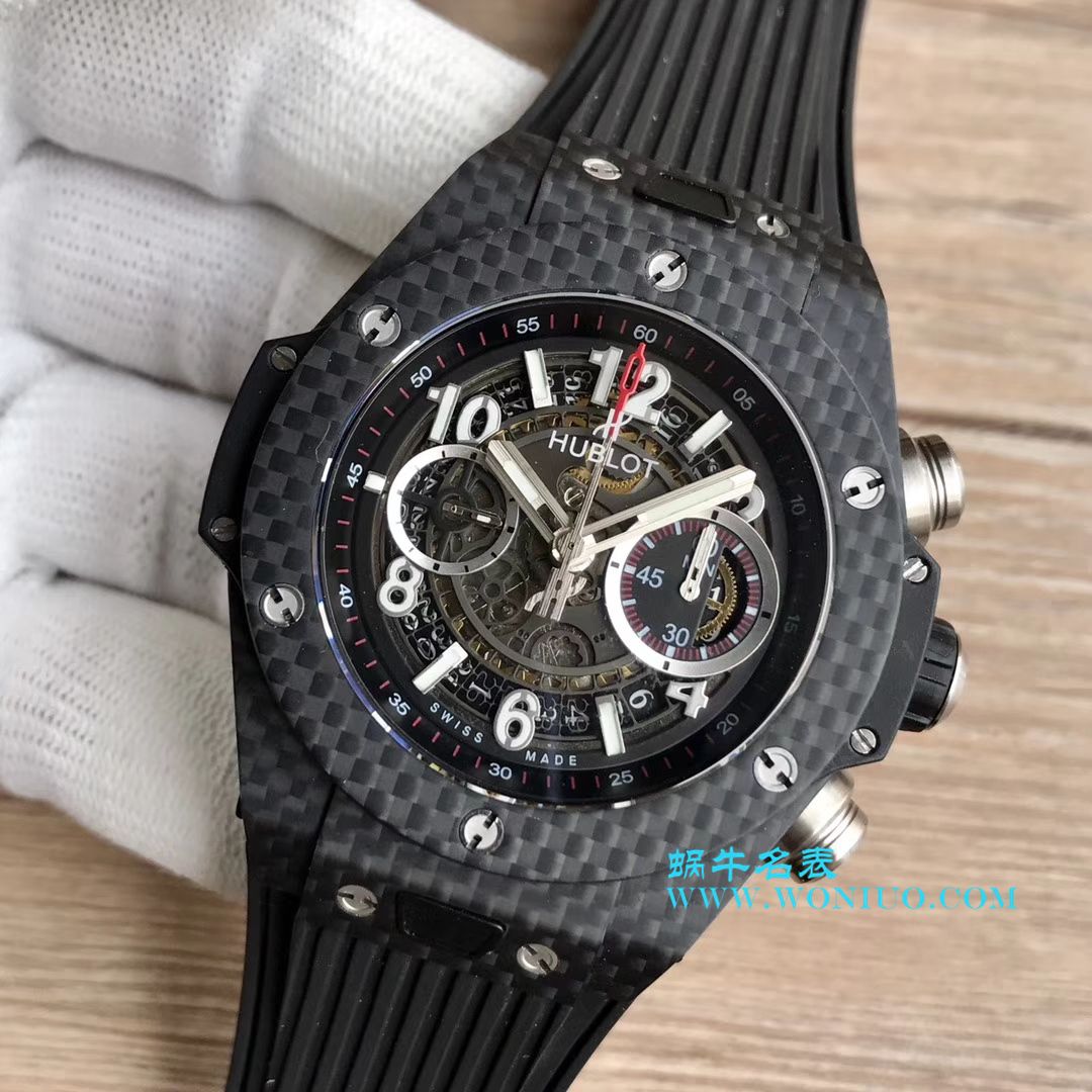 【JB一比一超A高仿手表】 hublot BIG BANG系列411.OX.1180.RX镂空 wrist watch  / YB054