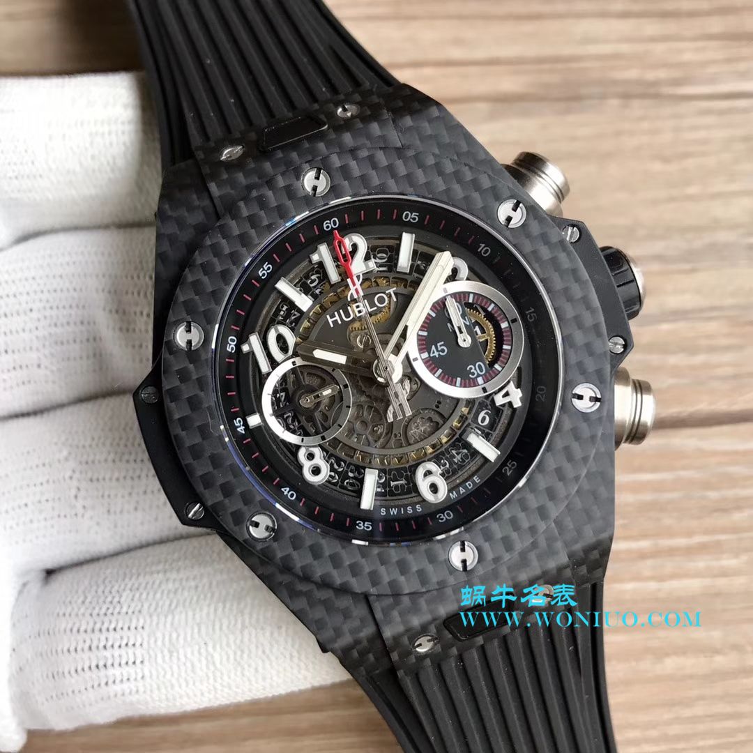 【JB一比一超A高仿手表】 hublot BIG BANG系列411.OX.1180.RX镂空 wrist watch  / YB054