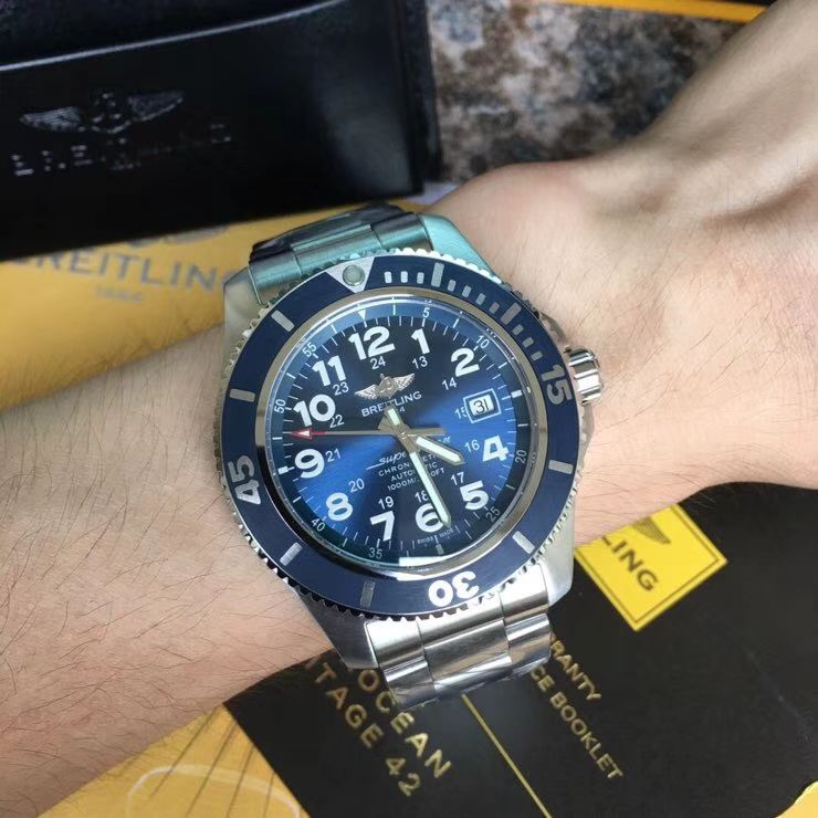 爆款回货【原单】 Breitling 超级海洋文化系列A17365D1|C915|161A机械 wrist watch  / BL088