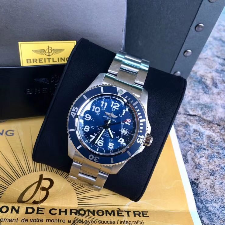 爆款回货【原单】 Breitling 超级海洋文化系列A17365D1|C915|161A机械 wrist watch  / BL088