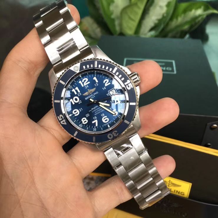 爆款回货【原单】 Breitling 超级海洋文化系列A17365D1|C915|161A机械 wrist watch  / BL088