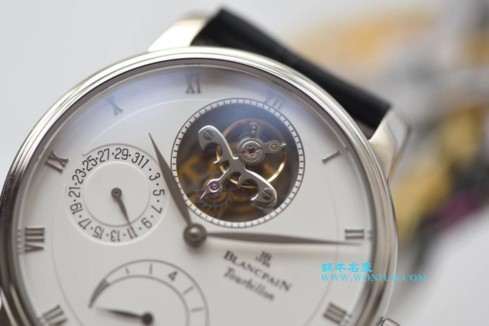 【JB一比一超A高仿手表】Blancpain 升级Blancpain 经典系列6025-1542-55B Tourbillon  wrist watch  / BPCE030