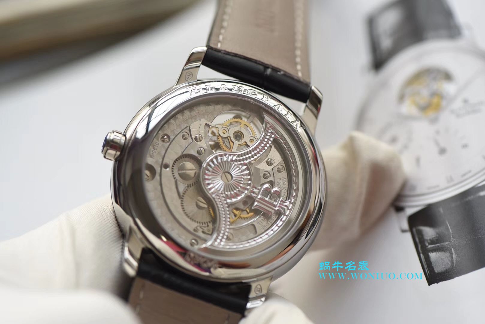 【JB一比一超A高仿手表】Blancpain 升级Blancpain 经典系列6025-1542-55B Tourbillon  wrist watch  / BPCE030