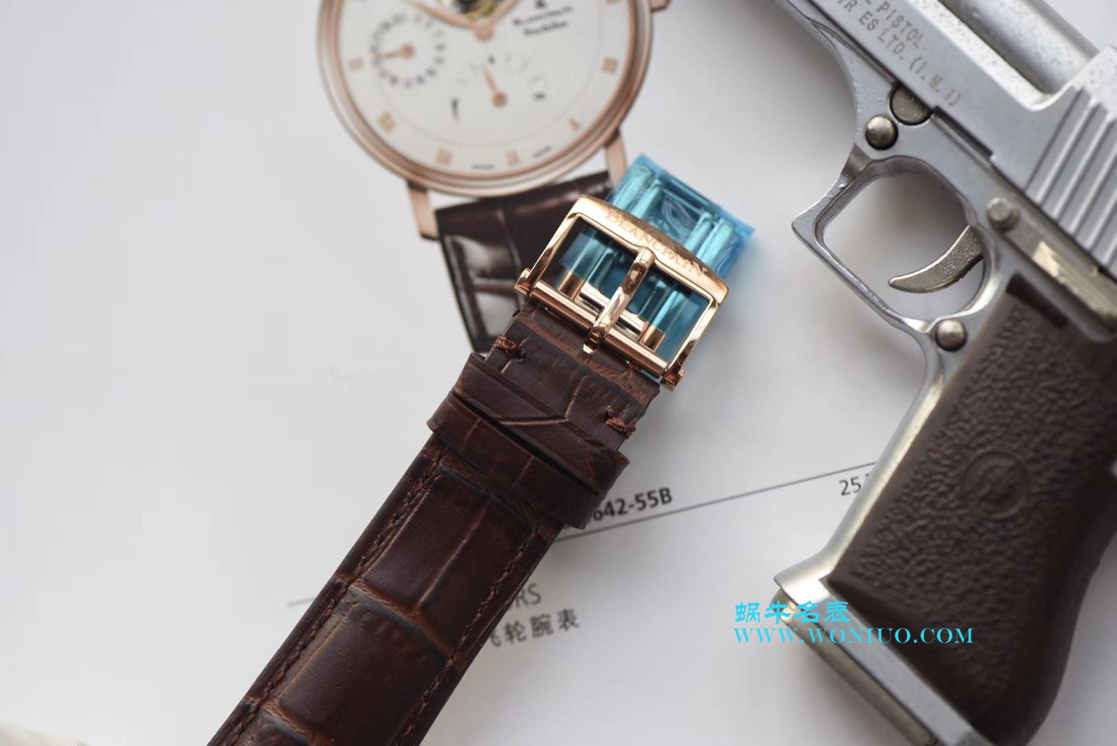 【JB一比一超A高仿手表】Blancpain 经典系列6025-3642-55B Tourbillon  wrist watch  / BP042