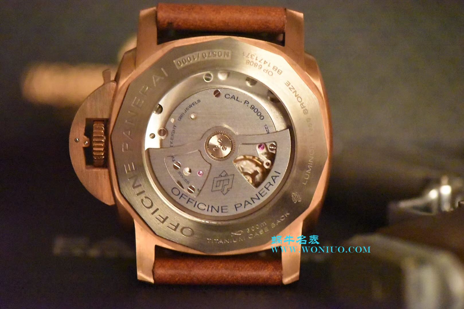 【独家视频测评VS Factory  top 1:1高精仿手表】Panerai Panerai 首款青铜战士史泰龙电影同款PAM 00382 wrist watch  / VSPAMBF00382