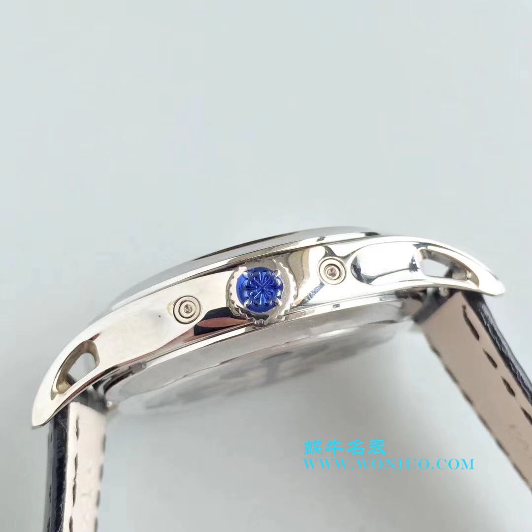 【KM一比一超A高仿手表】 PATEK PHILIPPE 复杂功能计时系列5205G-001、5205G-010、5205G-013 白金 wrist watch  / BD226