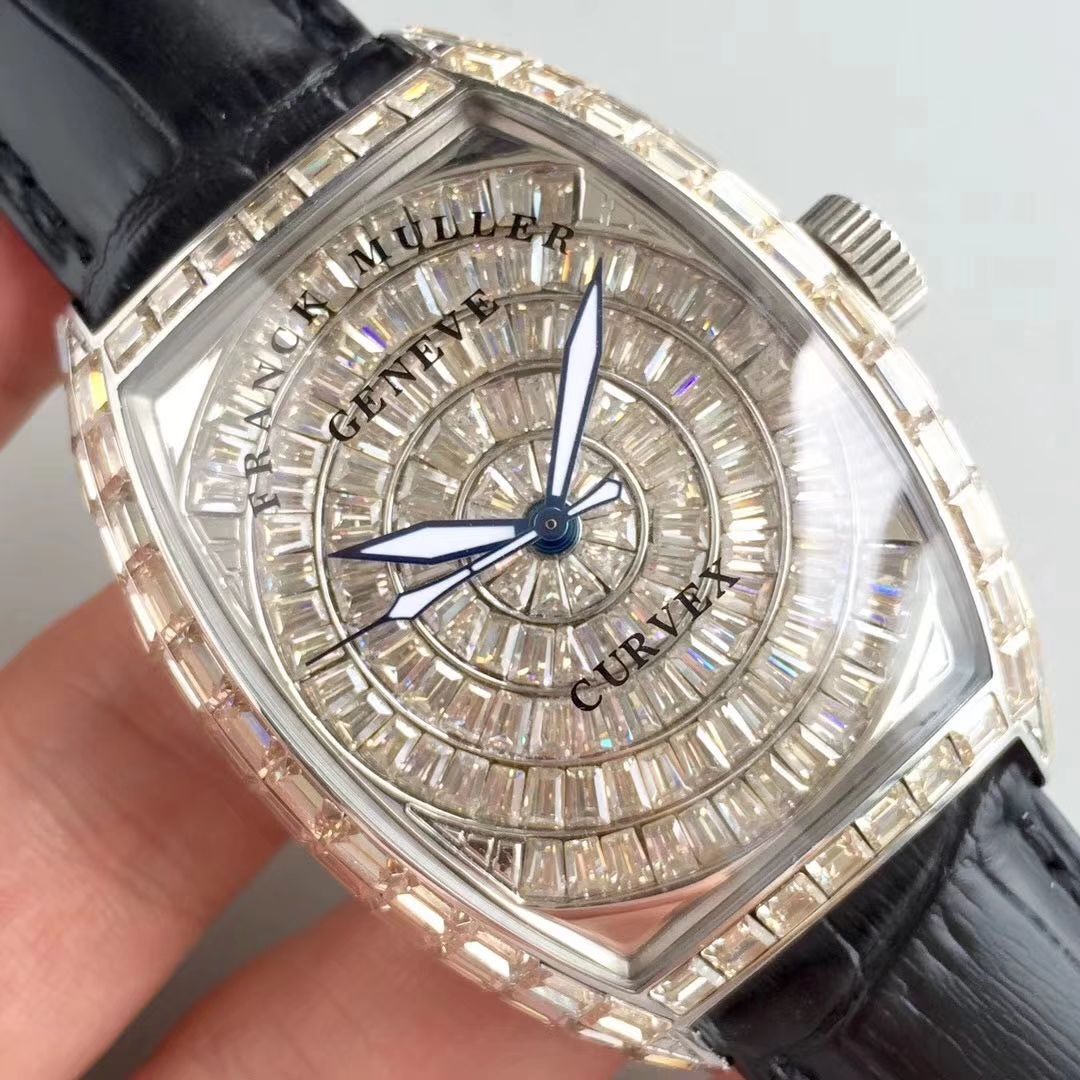 【DM一比一超A高仿手表】原版复刻 FM Franck Muller GRAND COMPLICATIONS系列8889 奢华版全方钻新款上市 / Franck MullerFL06