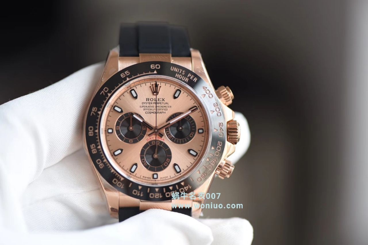 【N Factory 一比一超A高仿手表】 Rolex  Cosmograph Daytona  Ditongna 系列m116515ln-0013 wrist watch 《4130 Ditongna 》 / R231