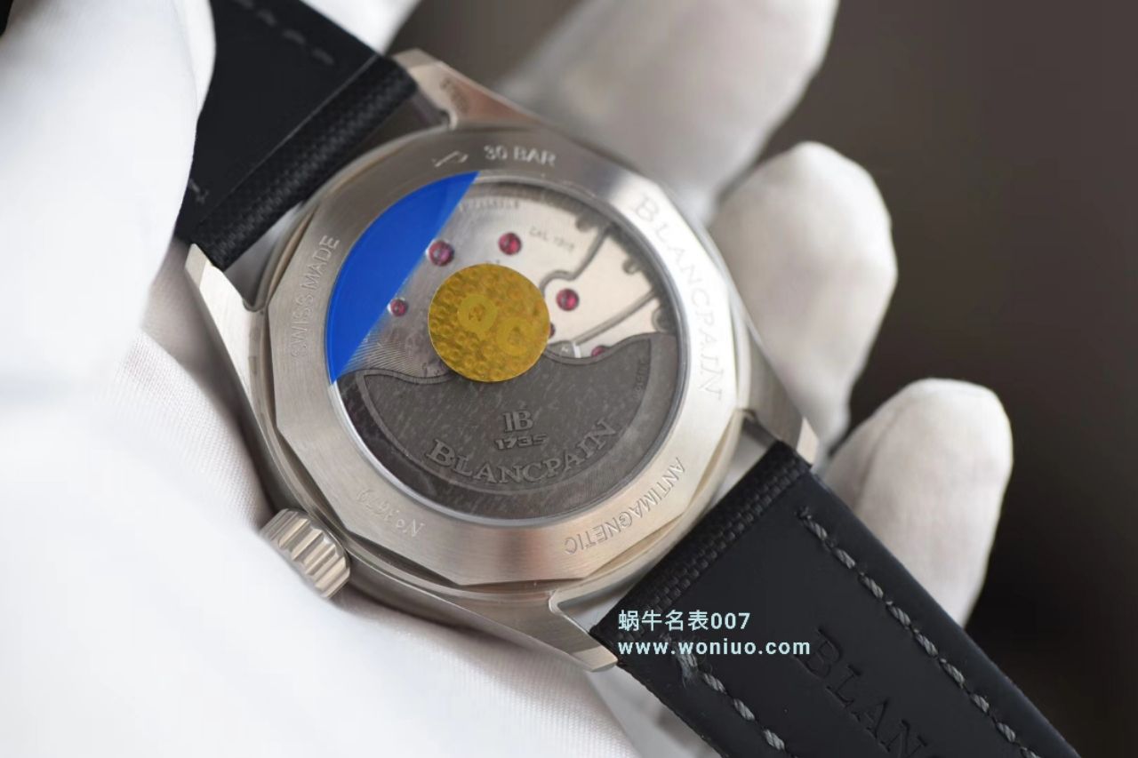 【ZF一比一超A高仿手表】Blancpain  Fifty Fathoms 深潜器Bathyscaphe年历 wrist watch 5071-1110-B52A wrist watch  / BP041