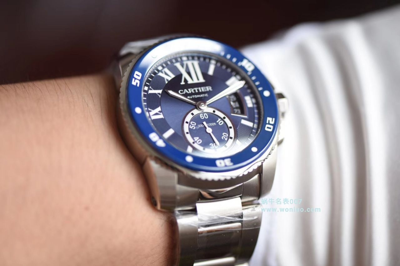 【JF一比一超A高仿手表】 Cartier  卡历博/卡利博CALIBRE DE  Cartier  系列WSCA0011 wrist watch 钢带款 / KDY076