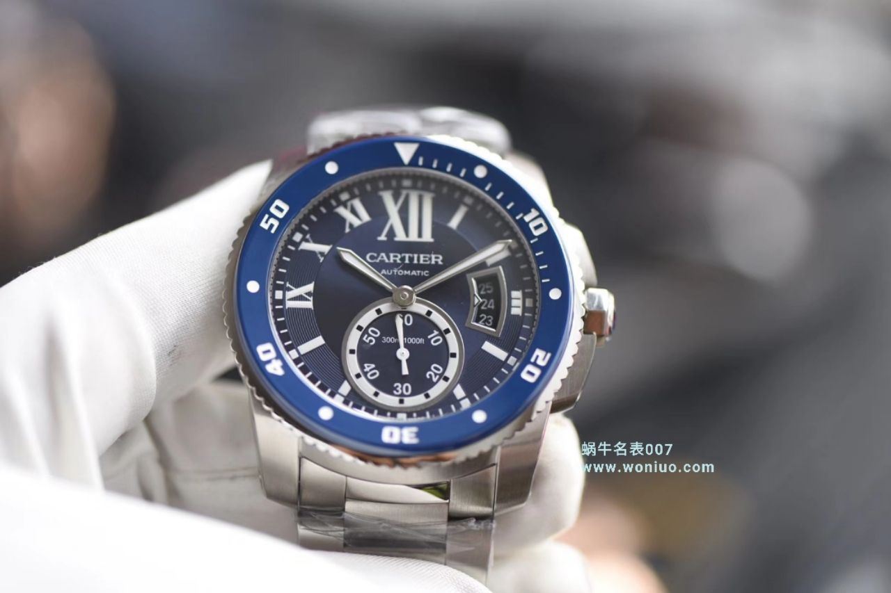 【JF一比一超A高仿手表】 Cartier  卡历博/卡利博CALIBRE DE  Cartier  系列WSCA0011 wrist watch 钢带款 / KDY076