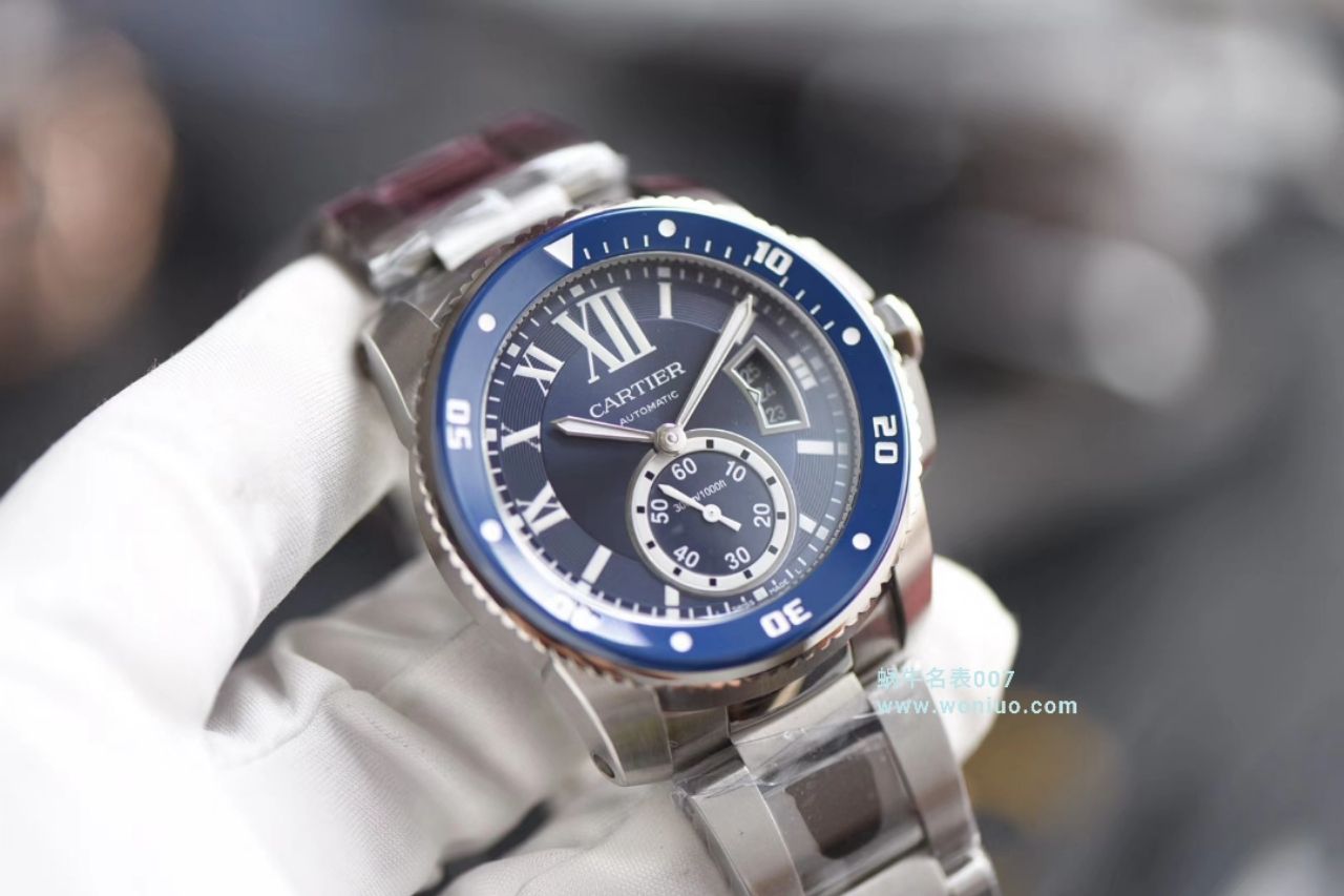 【JF一比一超A高仿手表】 Cartier  卡历博/卡利博CALIBRE DE  Cartier  系列WSCA0011 wrist watch 钢带款 / KDY076