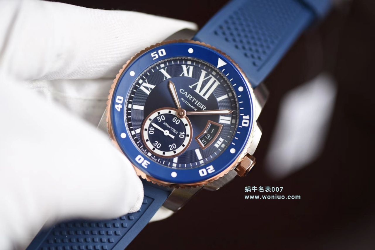 【JF Factory 超A高仿手表】 Cartier  卡历博/卡利博CALIBRE DE  Cartier  系列W2CA0009 wrist watch  / K074
