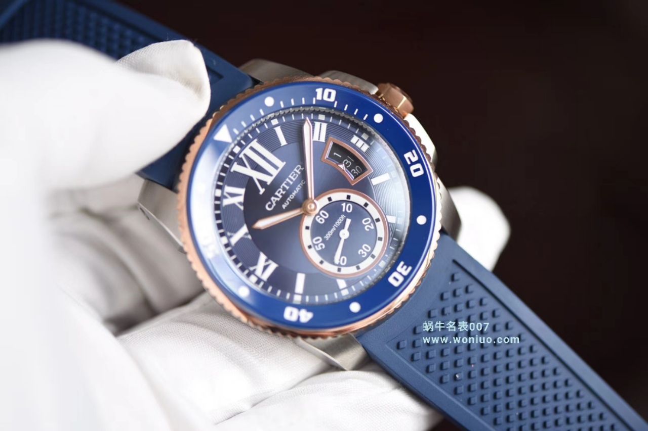 【JF Factory 超A高仿手表】 Cartier  卡历博/卡利博CALIBRE DE  Cartier  系列W2CA0009 wrist watch  / K074