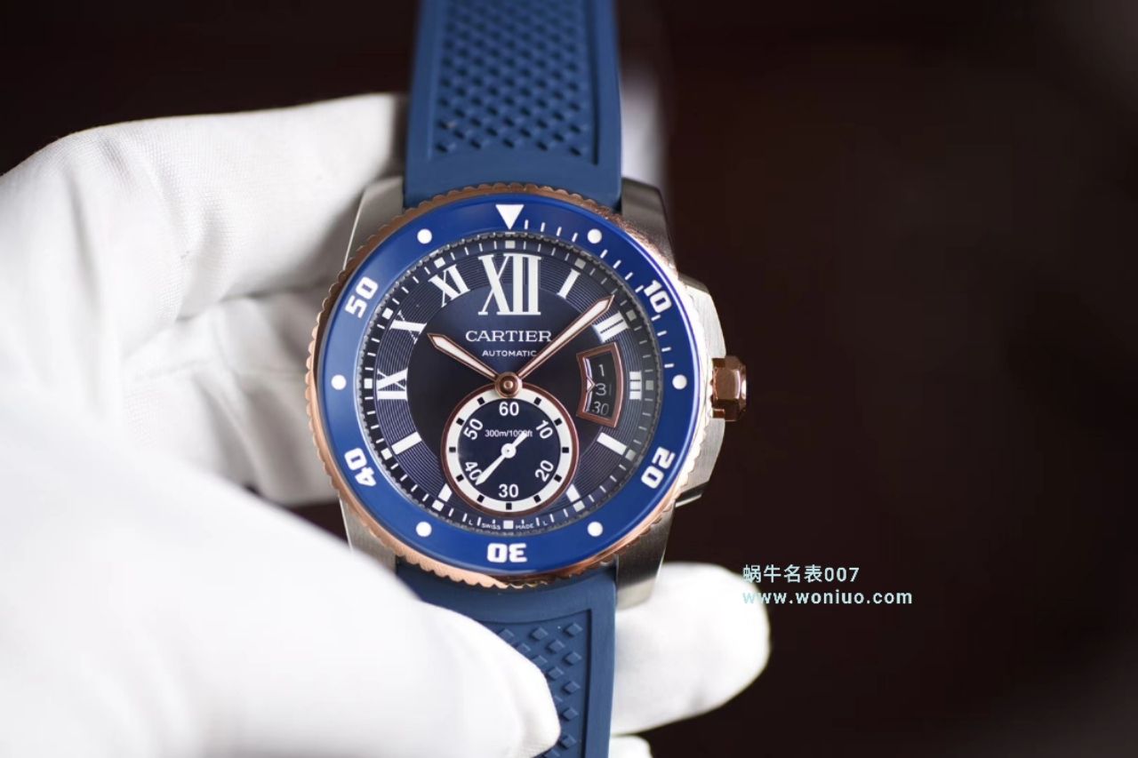 【JF Factory 超A高仿手表】 Cartier  卡历博/卡利博CALIBRE DE  Cartier  系列W2CA0009 wrist watch  / K074