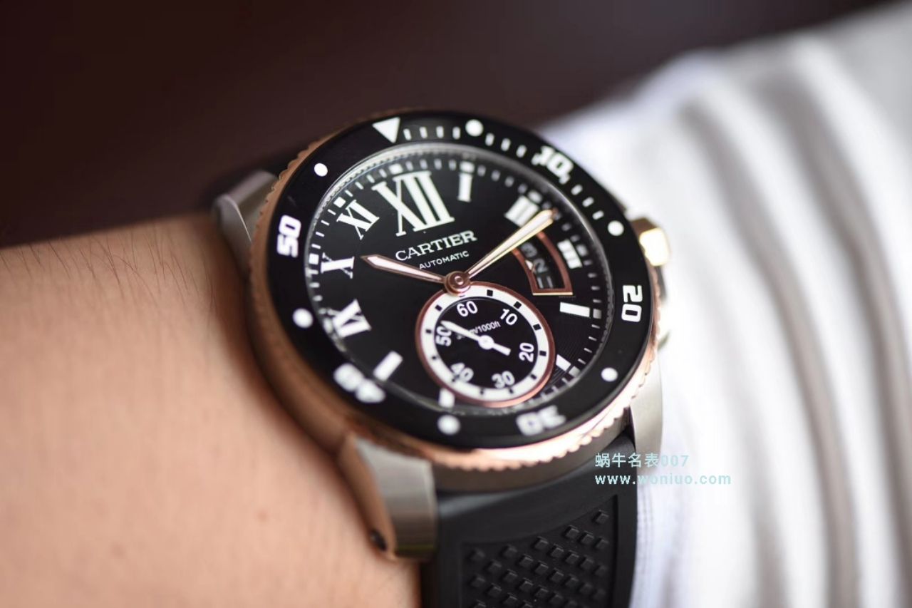 【JF Factory 一比一 top 复刻高仿手表】 Cartier  卡历博/卡利博CALIBRE DE  Cartier  系列W7100052 wrist watch  / K075