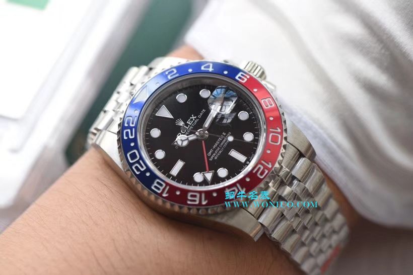 【BP出品】 Rolex  GMT MASTER II系列高仿126710BLRO-0001 wrist watch  / R235