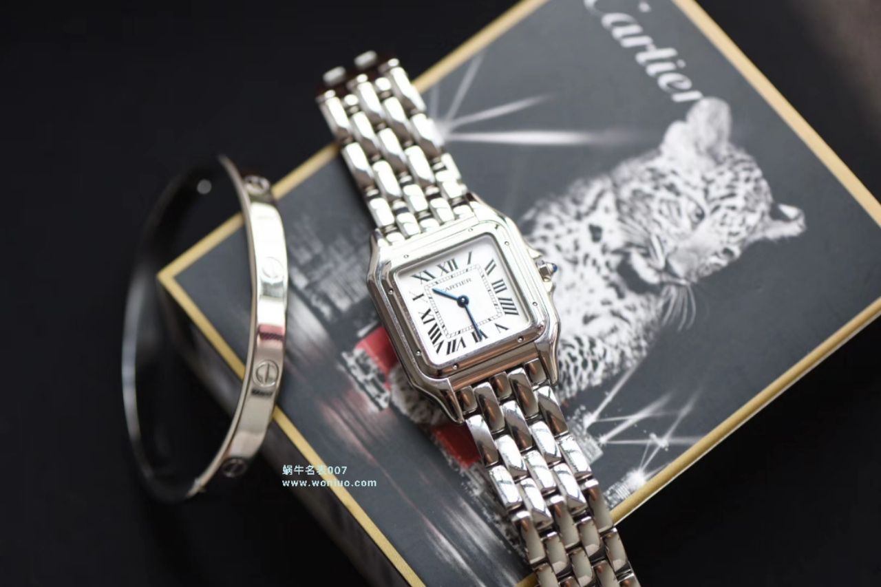 DJ Factory  Cartier  猎豹系列 wrist watch --型号复刻高仿WSPN0007 PANTHÈRE DE  Cartier 系列 Cartier  猎豹 wrist watch  / K159