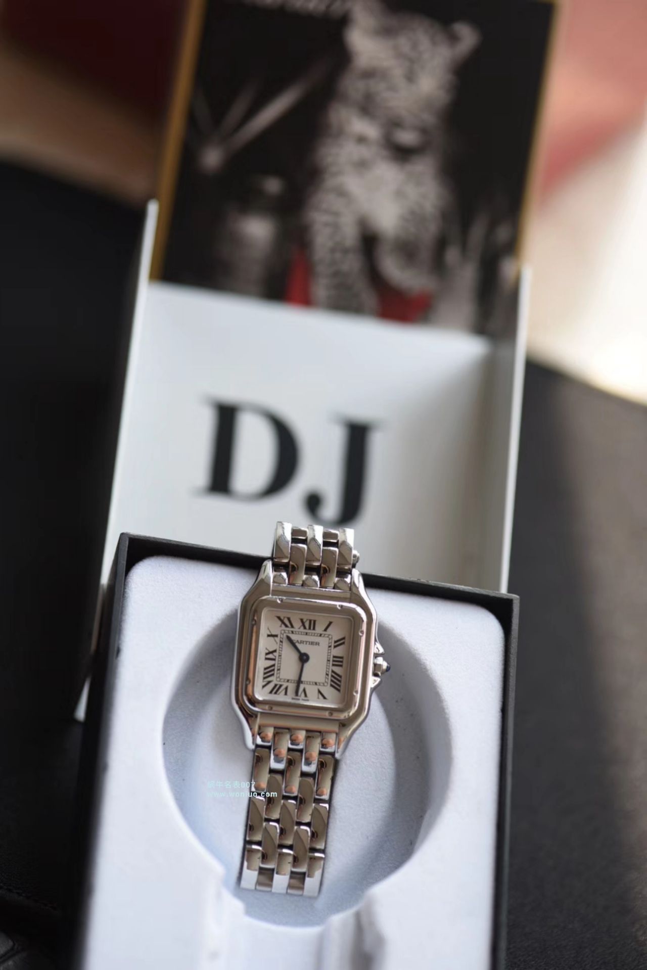 DJ Factory  Cartier  猎豹系列 wrist watch --型号复刻高仿WSPN0007 PANTHÈRE DE  Cartier 系列 Cartier  猎豹 wrist watch  / K159