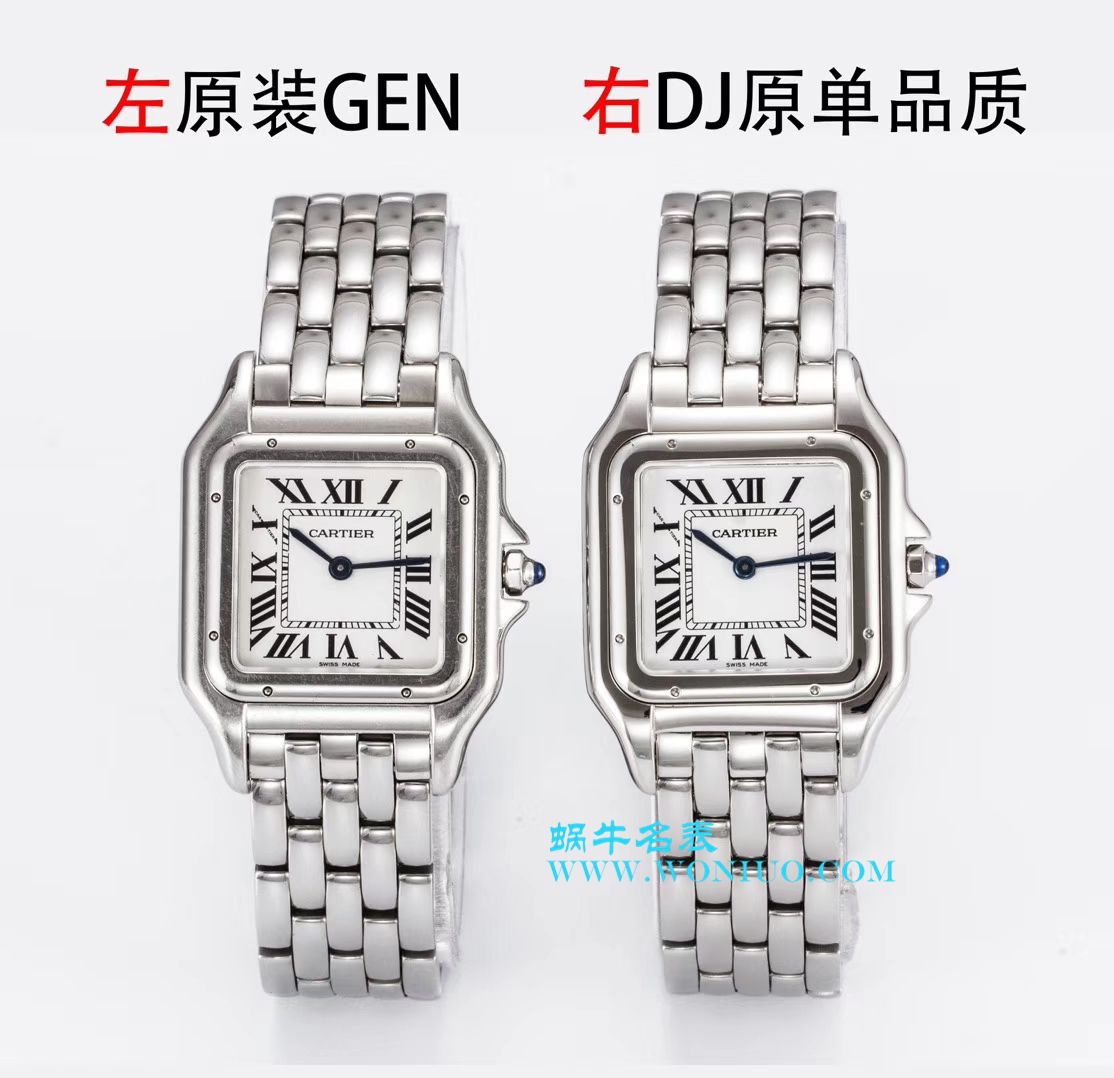 DJ Factory  Cartier  猎豹系列 wrist watch --型号复刻高仿WSPN0007 PANTHÈRE DE  Cartier 系列 Cartier  猎豹 wrist watch  / K159