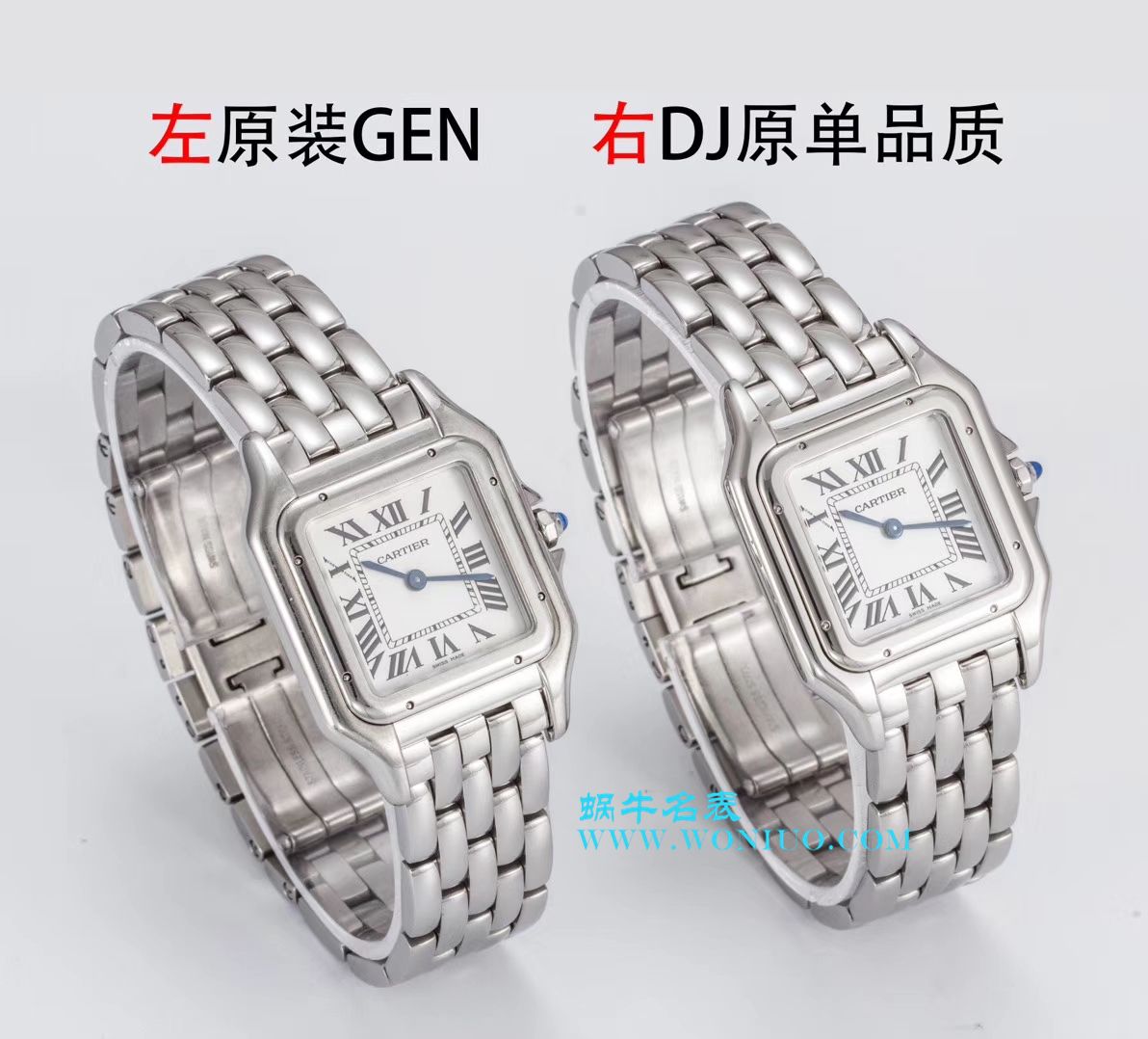DJ Factory  Cartier  猎豹系列 wrist watch --型号复刻高仿WSPN0007 PANTHÈRE DE  Cartier 系列 Cartier  猎豹 wrist watch  / K159