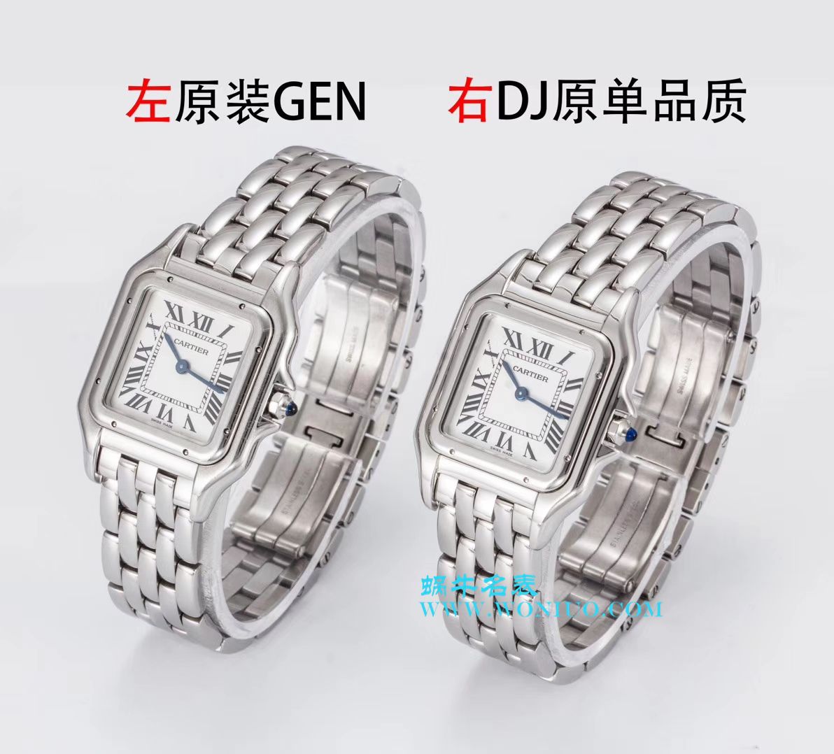 DJ Factory  Cartier  猎豹系列 wrist watch --型号复刻高仿WSPN0007 PANTHÈRE DE  Cartier 系列 Cartier  猎豹 wrist watch  / K159