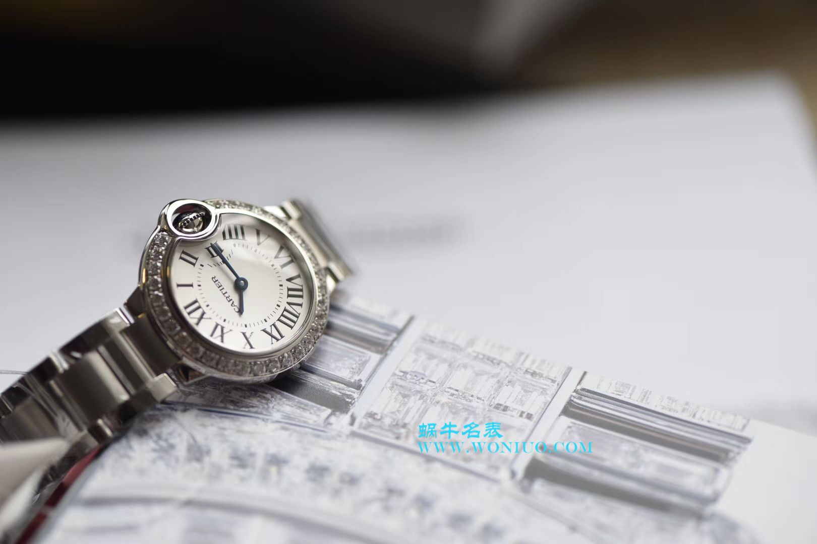 V6新品 Cartier  蓝气球28mm复刻高仿 W4BB0015 市面最高版本 奢华精致 / K160