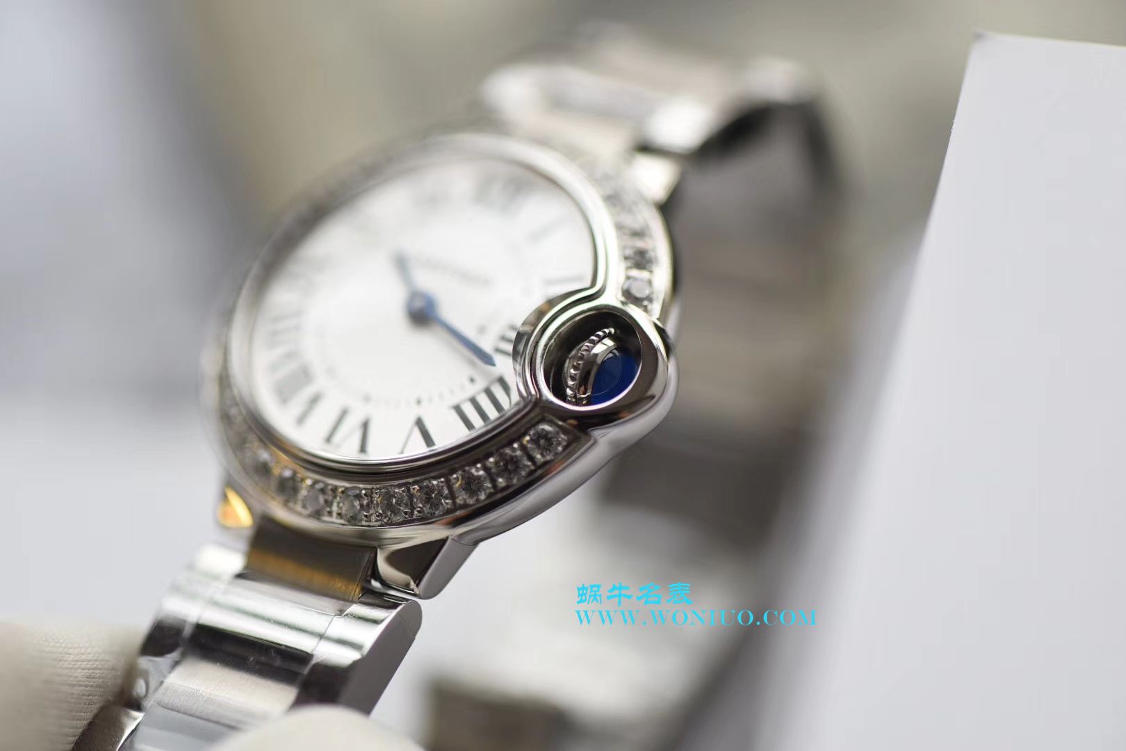 V6新品 Cartier  蓝气球28mm复刻高仿 W4BB0015 市面最高版本 奢华精致 / K160